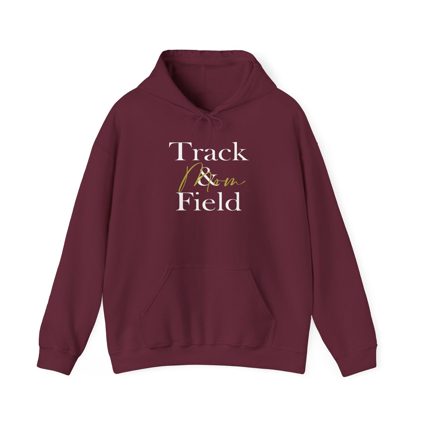 Track and Field Mom Hooded Sweatshirt