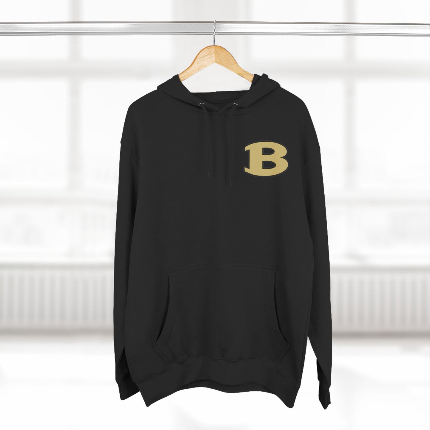 Beulah B Three-Panel Fleece Hoodie