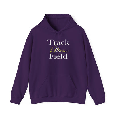 Track and Field Mom Hooded Sweatshirt