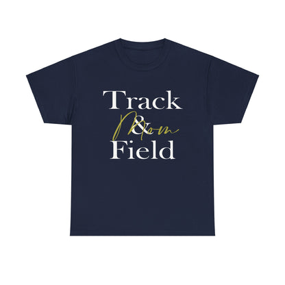 Track and Field Mom Unisex Heavy Cotton Tee