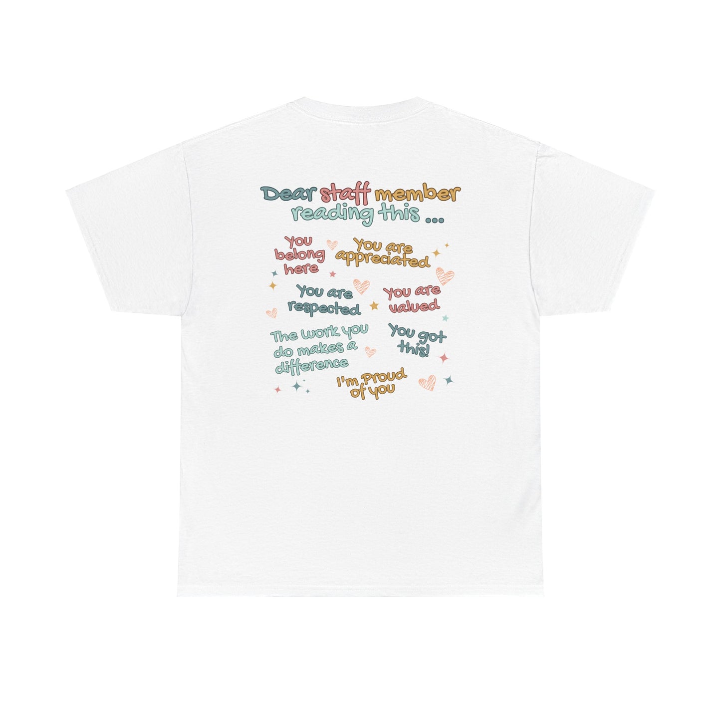 Admin Team Staff Appreciation T-Shirt