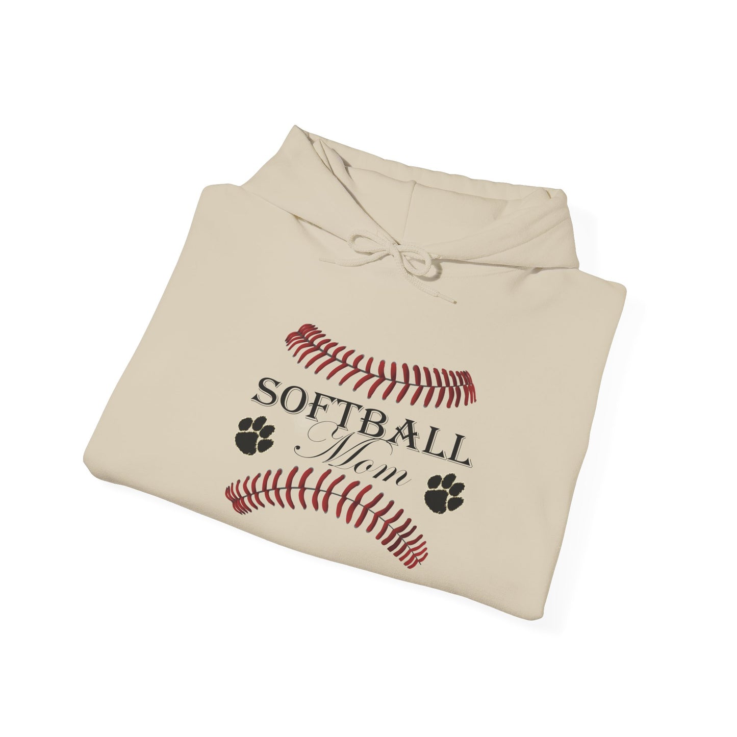 Softball Mom Unisex Heavy Blend™ Hooded Sweatshirt