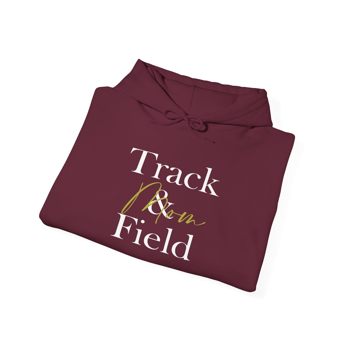 Track and Field Mom Hooded Sweatshirt