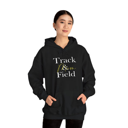 Track and Field Mom Hooded Sweatshirt