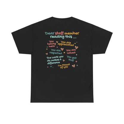 Admin Team Staff Appreciation T-Shirt