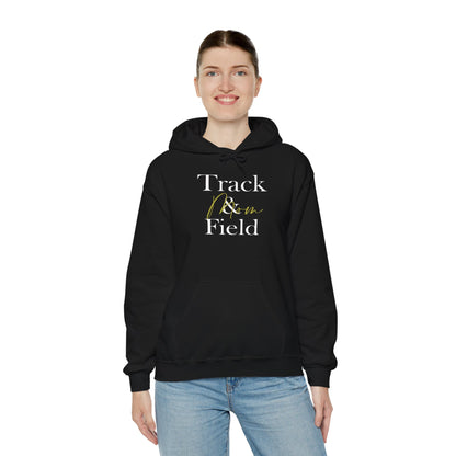 Track and Field Mom Hooded Sweatshirt