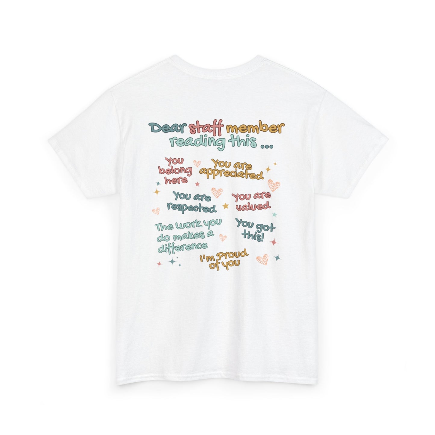 Admin Team Staff Appreciation T-Shirt