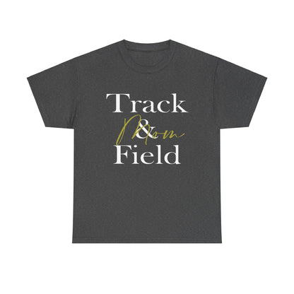 Track and Field Mom Unisex Heavy Cotton Tee