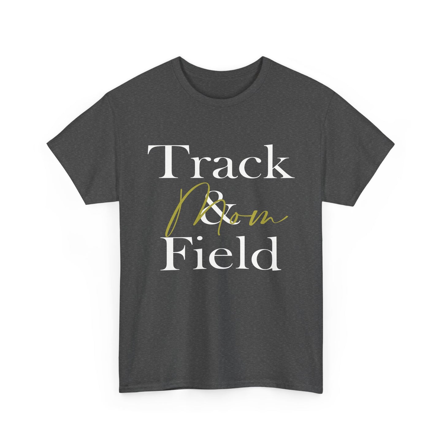 Track and Field Mom Unisex Heavy Cotton Tee