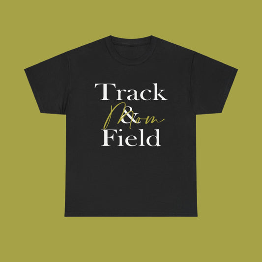 Track and Field Mom Unisex Heavy Cotton Tee